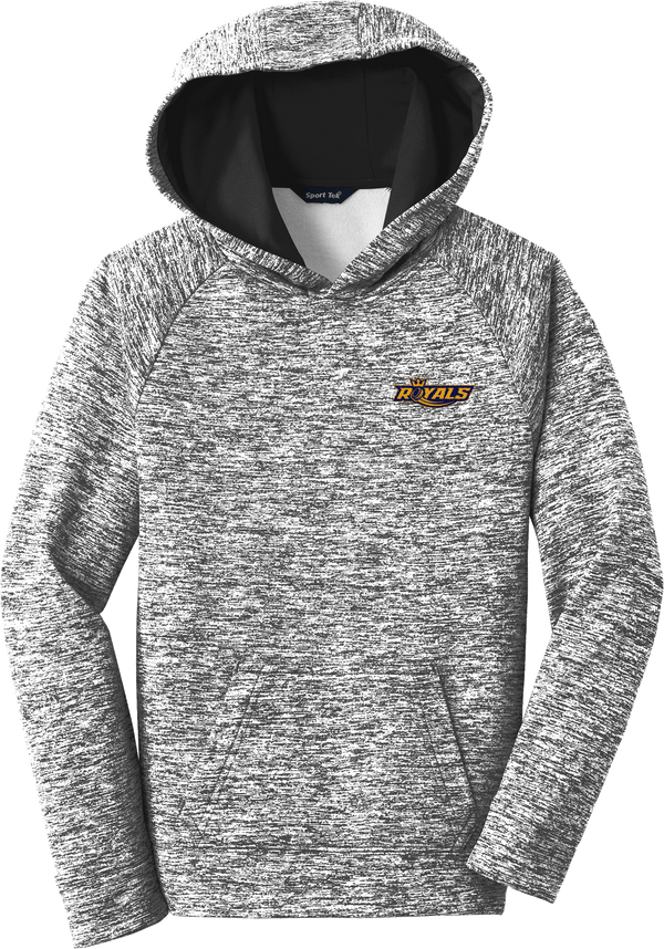 Royals Hockey Club Youth PosiCharge Electric Heather Fleece Hooded Pullover