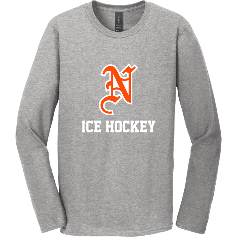 Midd North Hockey Softstyle Long Sleeve T-Shirt