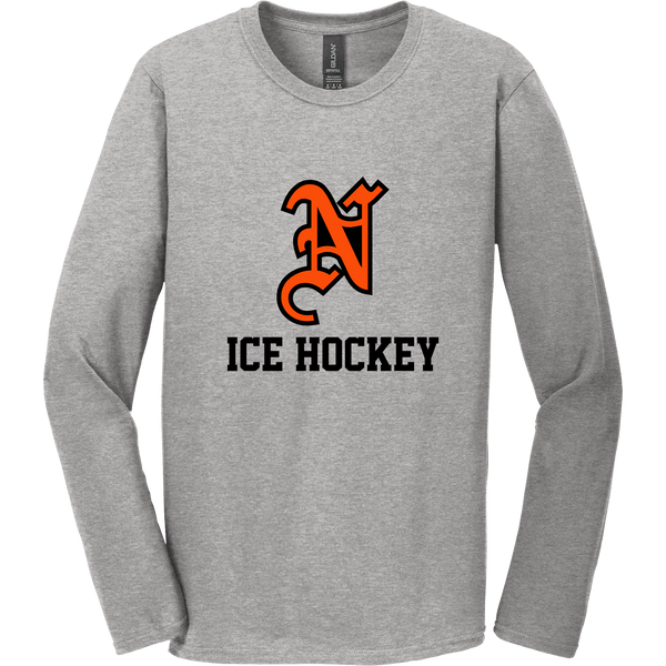 Midd North Hockey Softstyle Long Sleeve T-Shirt