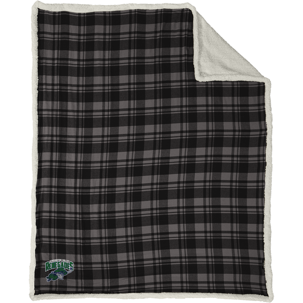 Kensington Valley Renegades Flannel Sherpa Blanket