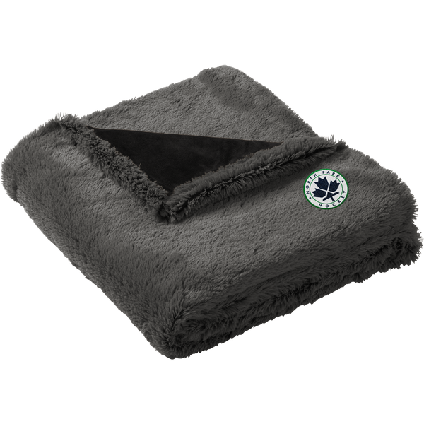 North Park Hockey Faux Fur Blanket
