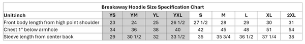 Biggby Bombers Breakaway Youth Hoodie