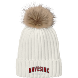 Navesink Faux Fur Pom Beanie