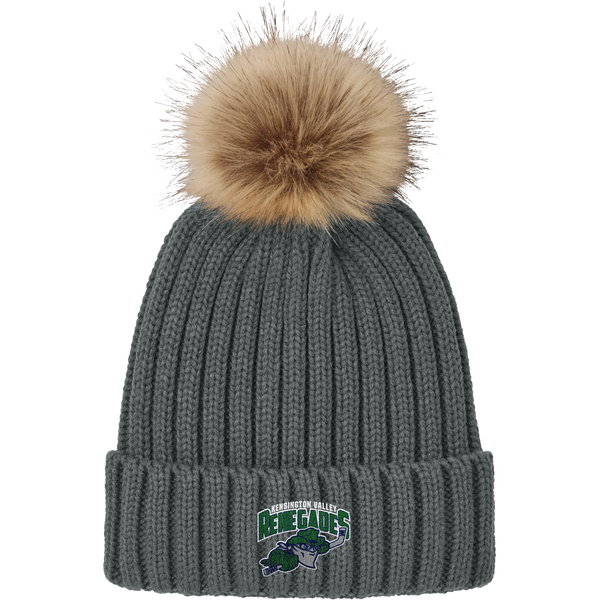 Kensington Valley Renegades Faux Fur Pom Beanie