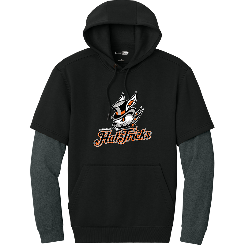 Danbury Hat Tricks Tough Fleece Layered Hoodie