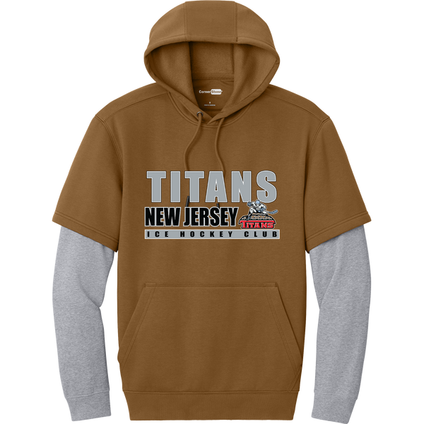 NJ Titans Tough Fleece Layered Hoodie