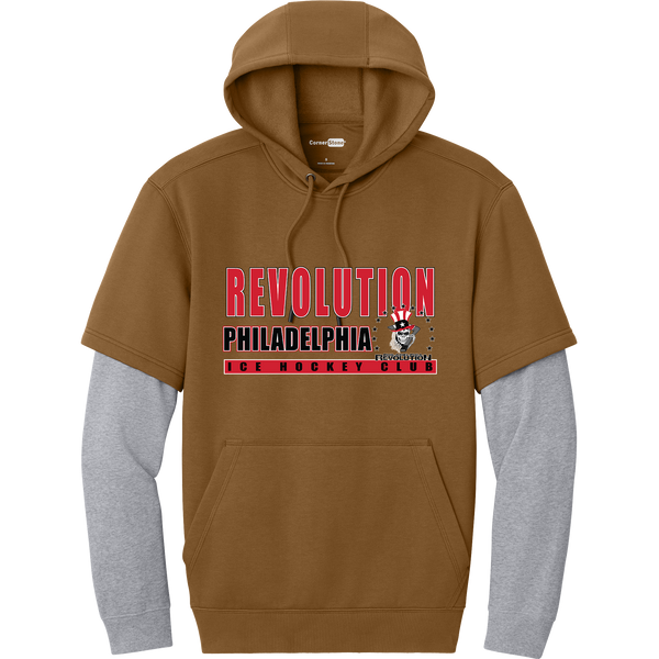 Phila Revolution Tough Fleece Layered Hoodie