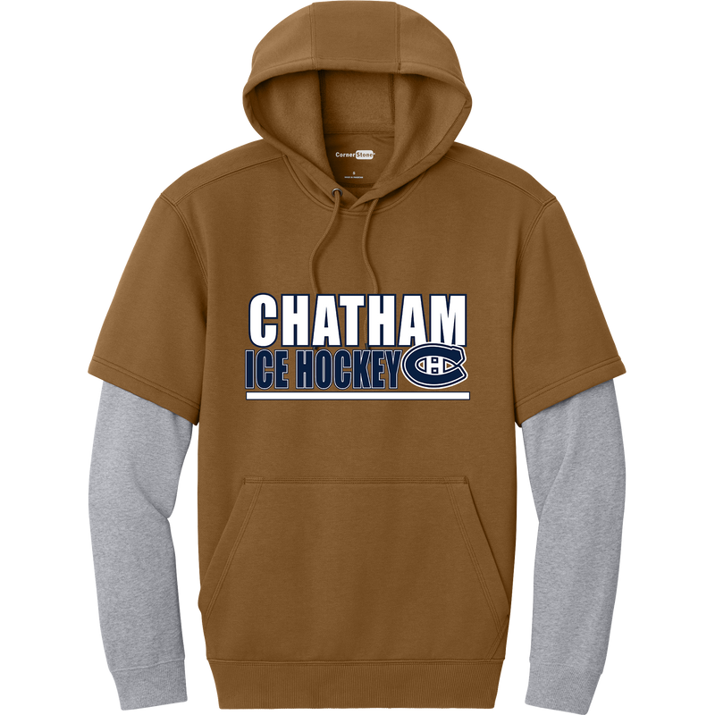 Chatham Hockey Tough Fleece Layered Hoodie