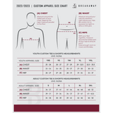 Jersey Shore Whalers Youth Sublimated Retro Hoodie