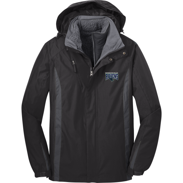 Kensington Valley Ravens Colorblock 3-in-1 Jacket
