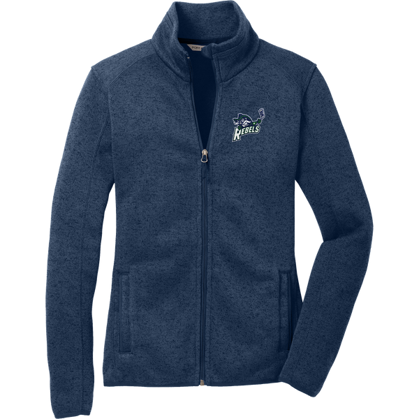 Kensington Valley Rebels Ladies Sweater Fleece Jacket