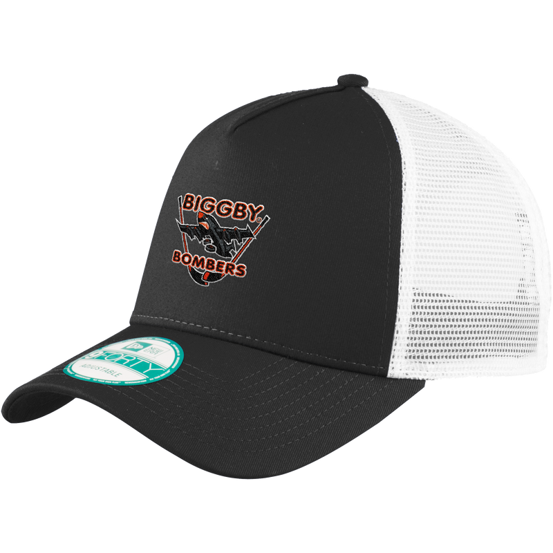Biggby Bombers New Era Snapback Trucker Cap