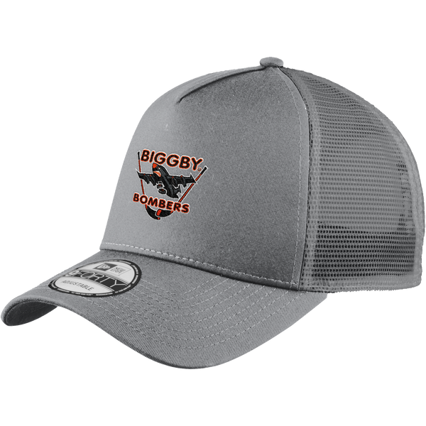 Biggby Bombers New Era Snapback Trucker Cap