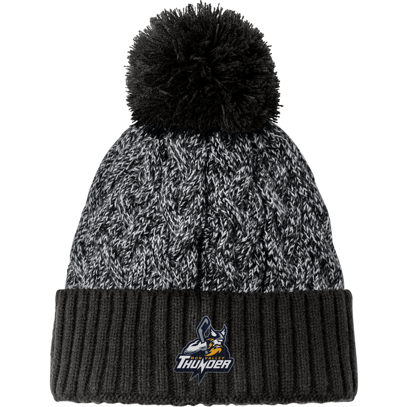 Mon Valley Thunder New Era Marled Knit Pom Beanie