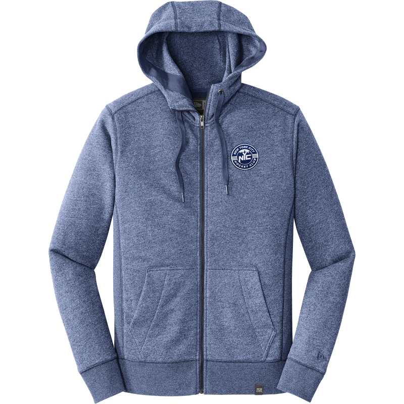 NYC Hockey Club New Era French Terry Full-Zip Hoodie