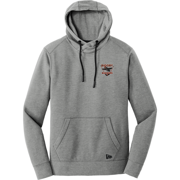 Biggby Bombers New Era Tri-Blend Fleece Pullover Hoodie