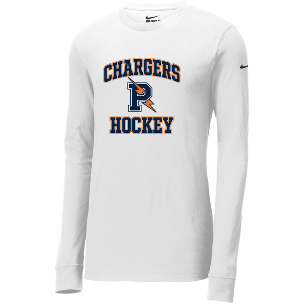 Powers Hockey Nike Dri-FIT Cotton/Poly Long Sleeve Tee