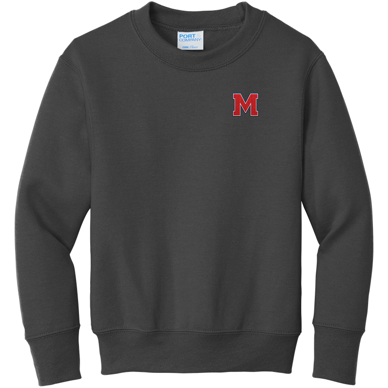 Mount St. Charles Youth Core Fleece Crewneck Sweatshirt