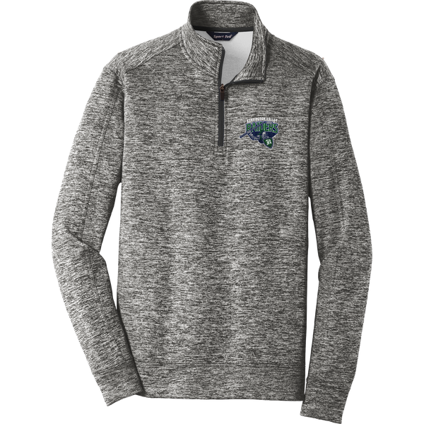 Kensington Valley Raiders PosiCharge Electric Heather Fleece 1/4-Zip Pullover