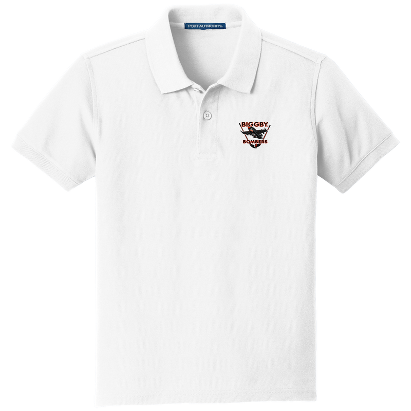 Biggby Bombers Youth Core Classic Pique Polo