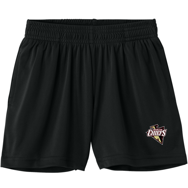 Mercer Chiefs Youth PosiCharge Competitor 5 Inch Pocketed Short