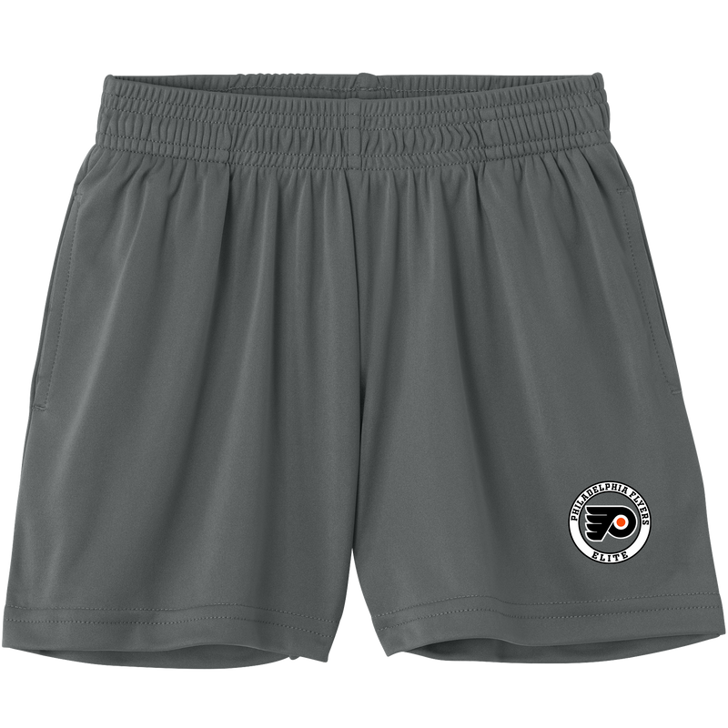 Philadelphia Flyers Elite Youth PosiCharge Competitor 5 Inch Pocketed Short